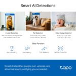 TP-Link Tapo C210 Pan/Tilt AI Wi-Fi Security Camera