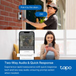 TP-Link Tapo D210 & D100C Video Doorbell Camera Set