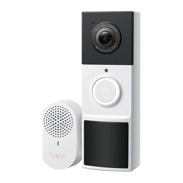 TP-Link Tapo D210 & D100C Video Doorbell Camera Set