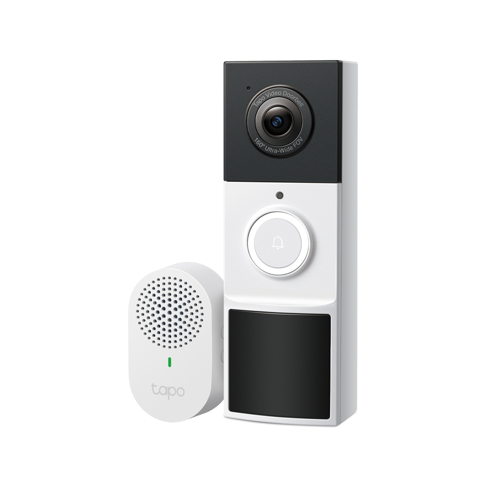 TP-Link Tapo D210 & D100C Video Doorbell Camera Set