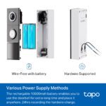 TP-Link Tapo D235 + D100C Video Doorbell Kit