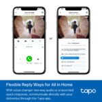TP-Link Tapo D235 + D100C Video Doorbell Kit