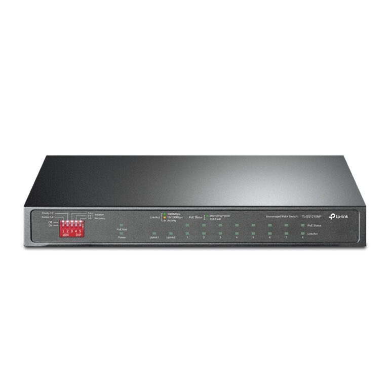 TP-Link TL-SG1210MP 10-Port Gigabit PoE+ Unmanaged Switch