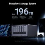 Ugreen DXP6800PR NAS Desktop, Intel Core i5-1235U, 8GB DDR5