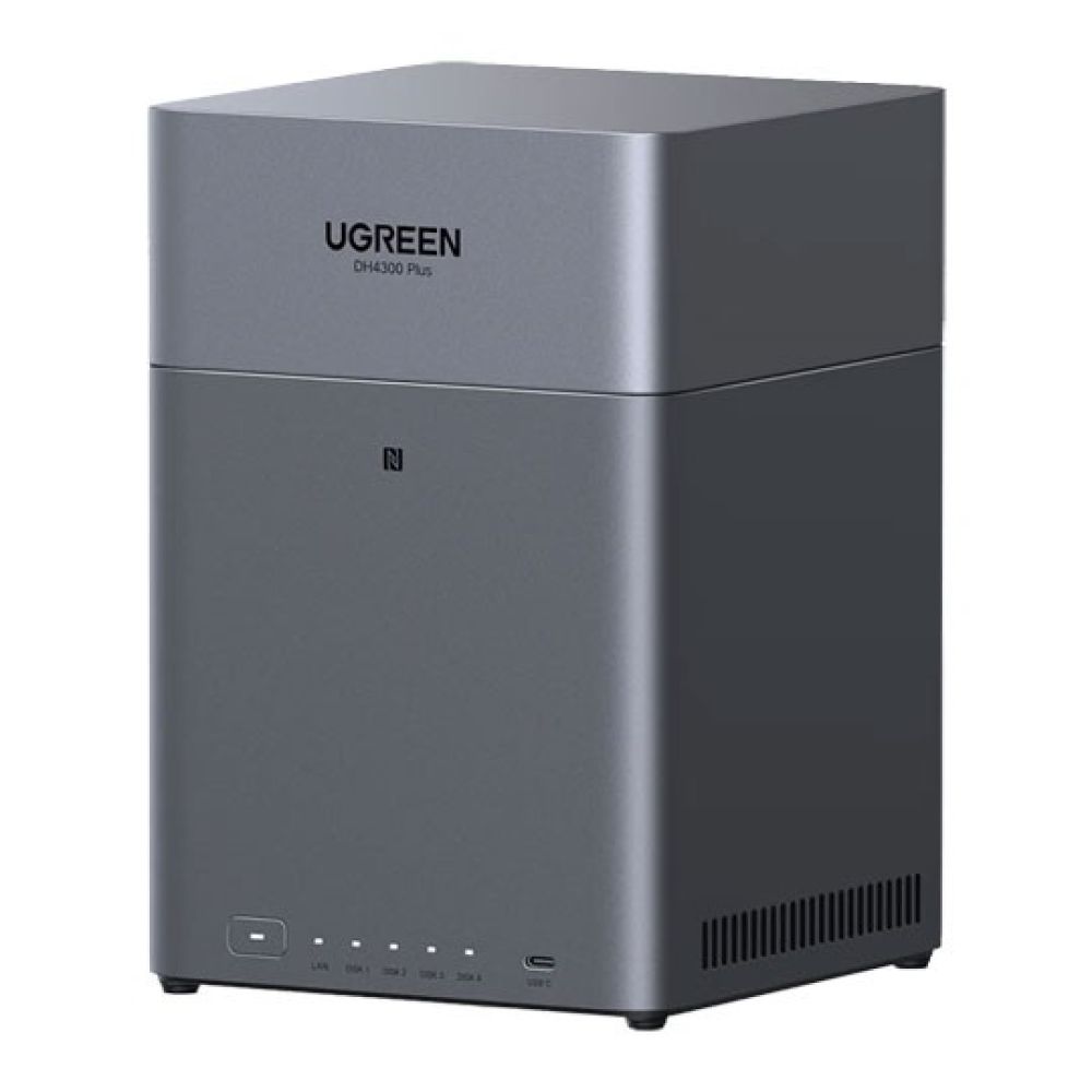 UGREEN NASync DH4300 Plus 4-Bay NAS, 8GB, USB 3
