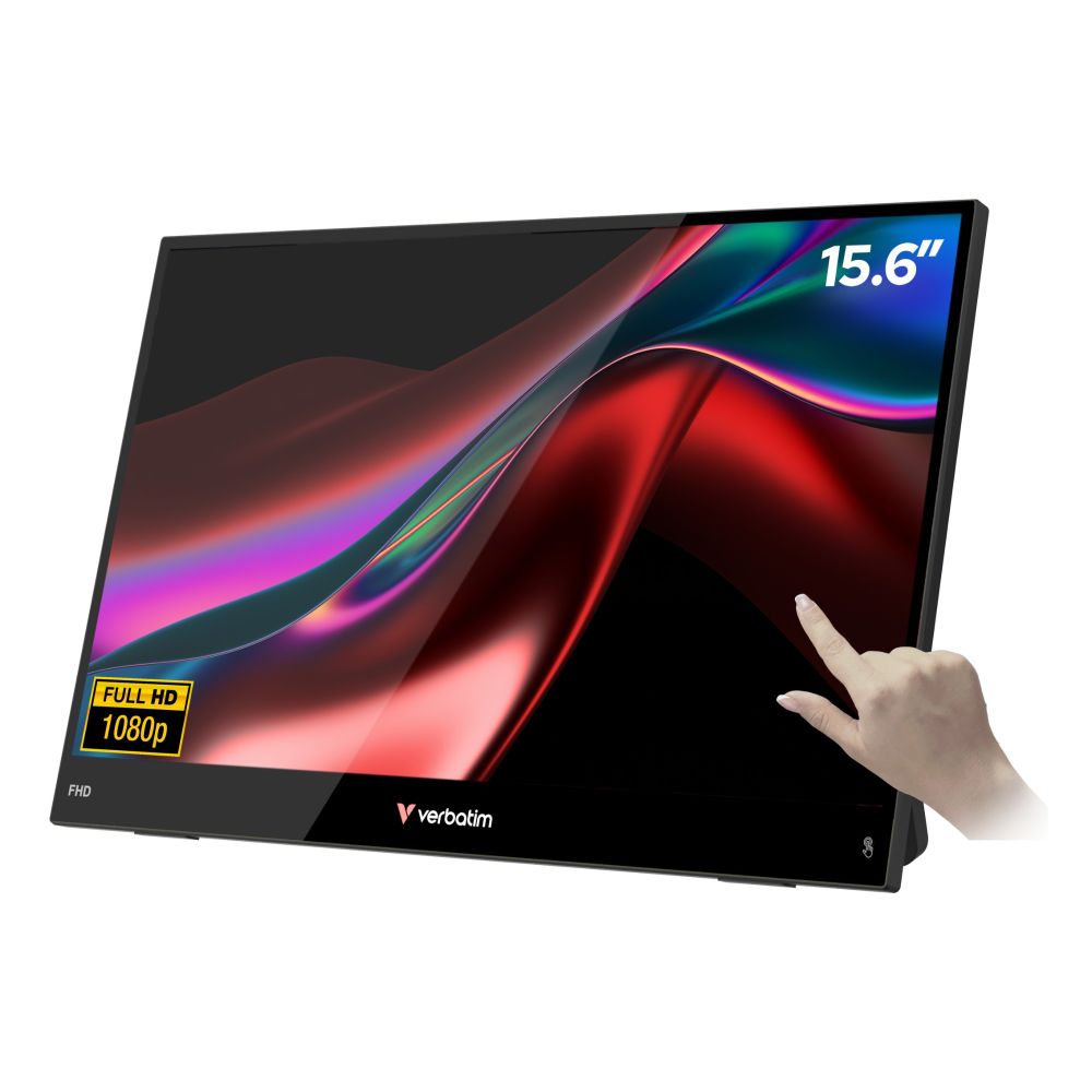 Verbatim 15.6" FHD Touch Portable Monitor