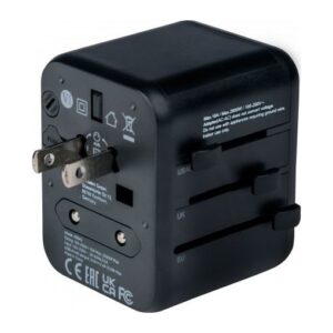 Verbatim 49543 Power Plug Adapter Universal Black