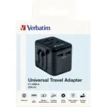 Verbatim 49543 Power Plug Adapter Universal Black