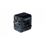 Verbatim 49544 Universal Power Plug Adapter - Black