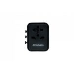 Verbatim 49544 Universal Power Plug Adapter - Black