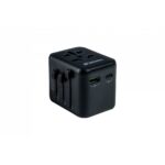 Verbatim 49544 Universal Power Plug Adapter - Black