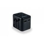 Verbatim 49544 Universal Power Plug Adapter - Black