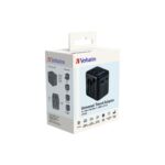 Verbatim 49544 Universal Power Plug Adapter - Black