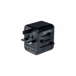 Verbatim 49544 Universal Power Plug Adapter - Black