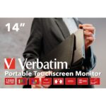 Verbatim 49591 14" Full HD Touchscreen Monitor
