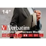 Verbatim 49591 14" Full HD Touchscreen Monitor