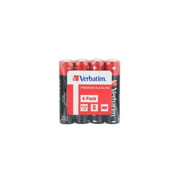 Verbatim AAA 4-Pack Alkaline Battery