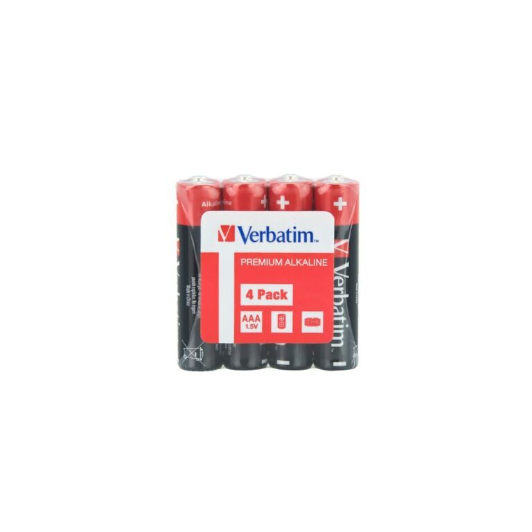 Verbatim AAA 4-Pack Alkaline Battery