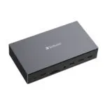 Verbatim CDS-17 USB-C Pro Docking Station, 17 Ports, 8K HDMI/DP, 100W PD