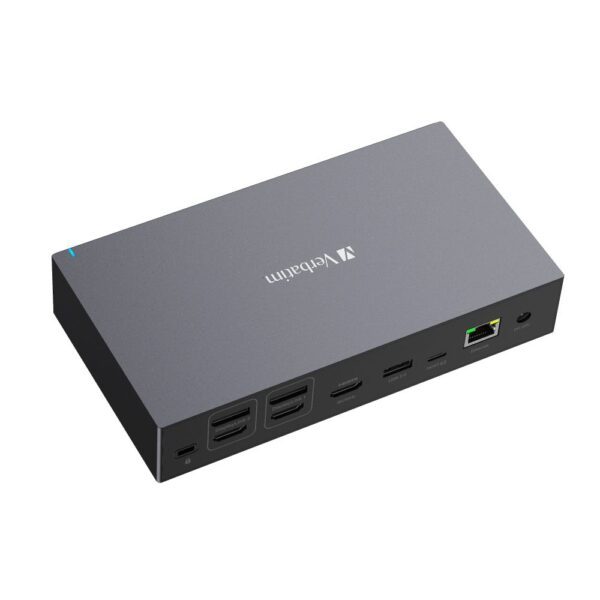 Verbatim CDS-17 USB-C Pro Docking Station, 17 Ports, 8K HDMI/DP, 100W PD
