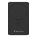 Verbatim Charge 'n' Go Magnetic Wireless Power Bank 10000 mAh Black