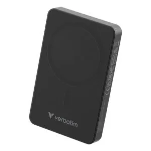 Verbatim Charge 'n' Go Magnetic Wireless Power Bank 10000 mAh Black