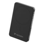 Verbatim Charge 'n' Go Magnetic Wireless Power Bank 5000 mAh Black