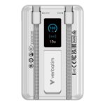 Verbatim Charge'n'Go 2C Display Power Bank 10000 mAh Silver