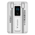 Verbatim Charge'n'Go 2C Display Power Bank 10000 mAh Silver
