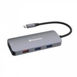 Verbatim CMH-09 USB-C Silver 10Gbit/s