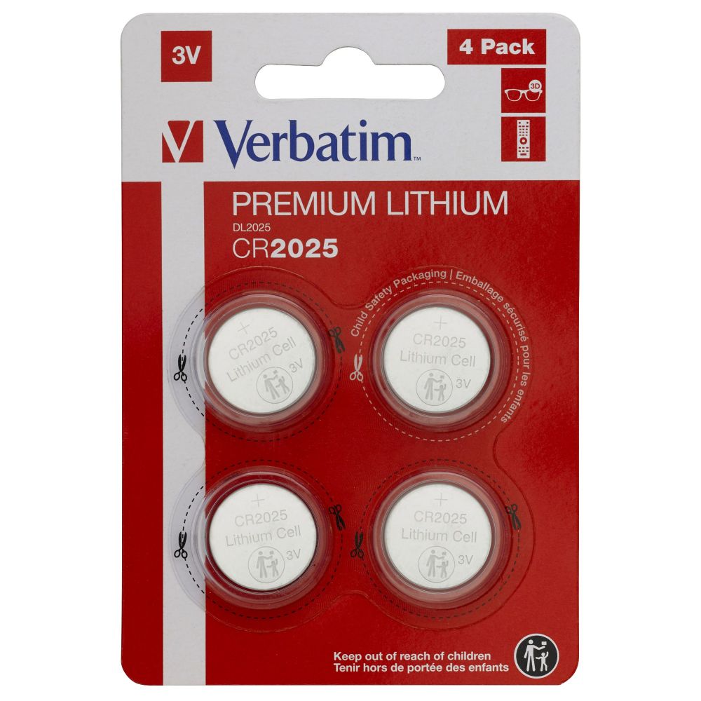 Verbatim CR2025 Lithium Battery