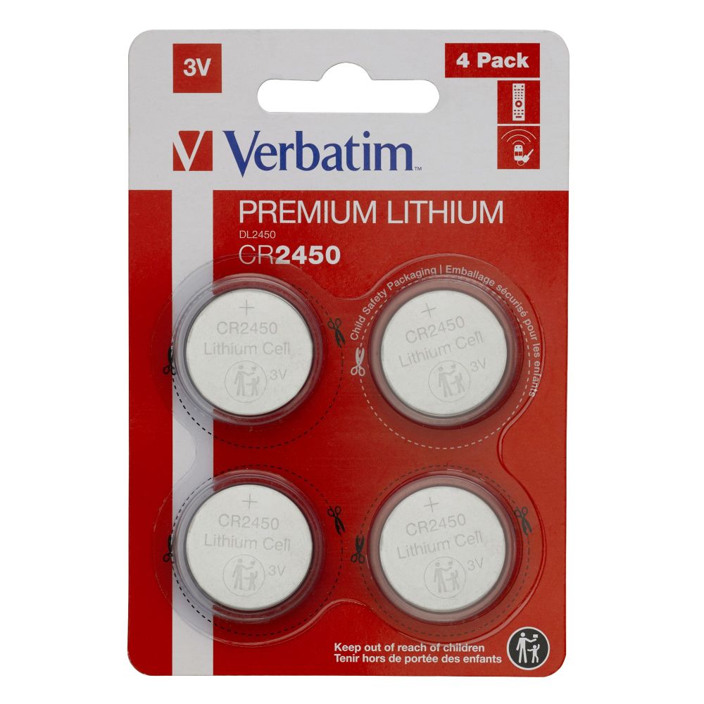 Verbatim CR2450 Lithium Battery