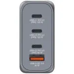 Verbatim GNC-100 GaN 100W Charger - 2x USB-C PD 100W, 1x USB-C PD 65W, 1x USB-A QC 3.0 (EU/UK/US)