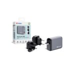 Verbatim GNC-100 GaN 100W Charger - 2x USB-C PD 100W, 1x USB-C PD 65W, 1x USB-A QC 3.0 (EU/UK/US)