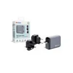 Verbatim GNC-100 GaN 100W Charger - 2x USB-C PD 100W, 1x USB-C PD 65W, 1x USB-A QC 3.0 (EU/UK/US)
