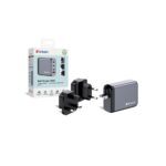 Verbatim GNC-100 GaN 100W Charger - 2x USB-C PD 100W, 1x USB-C PD 65W, 1x USB-A QC 3.0 (EU/UK/US)