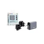Verbatim GNC-100 GaN 100W Charger - 2x USB-C PD 100W, 1x USB-C PD 65W, 1x USB-A QC 3.0 (EU/UK/US)