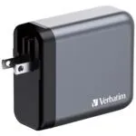 Verbatim GNC-140 GaN Charger 140W USB-C PD 140W / 20W / USB-A QC 3.0 EU/UK/US