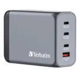Verbatim GNC-240 GaN Charger 240W, 3x USB-C, 1x USB-A (EU/UK/US)