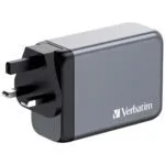 Verbatim GNC-240 GaN Charger 240W, 3x USB-C, 1x USB-A (EU/UK/US)