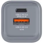 Verbatim GNC-35 GaN Charger 35W EU/UK/US