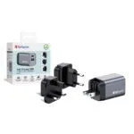 Verbatim GNC-35 GaN Charger 35W EU/UK/US