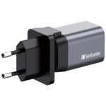 Verbatim GNC-35 GaN Charger 35W EU/UK/US