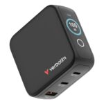 Verbatim Mini GaN Charger 100W with Display