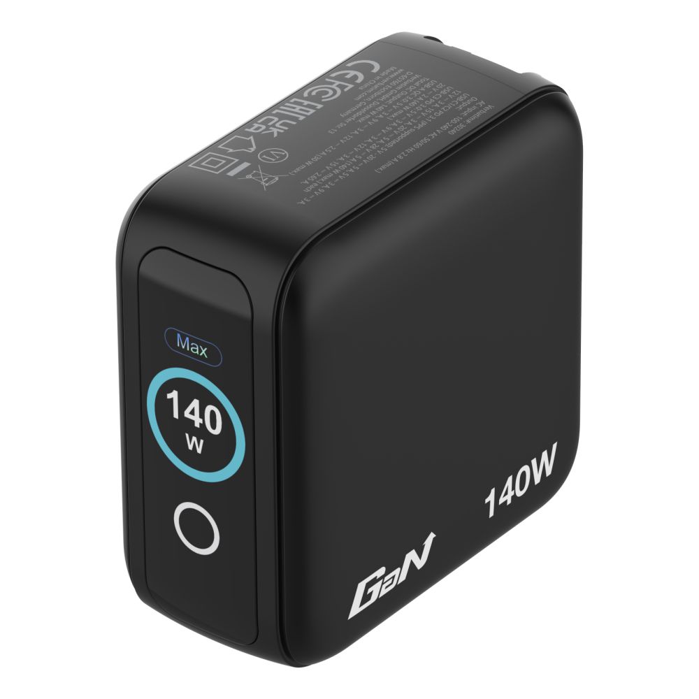 Verbatim Mini GaN Charger 140W with Display