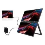 Verbatim Portable 15.6" FHD Dual Monitor Essentials