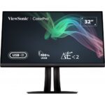 ViewSonic VP56 32" 4K Ultra HD LED Monitor - Black