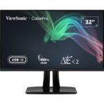ViewSonic VP56 32" 4K Ultra HD LED Monitor - Black