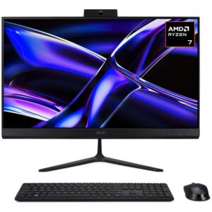 Acer Aspire C27-B AIO - AMD Ryzen 7, 16GB, 1TB SSD, 27" FHD, Windows 11, Black