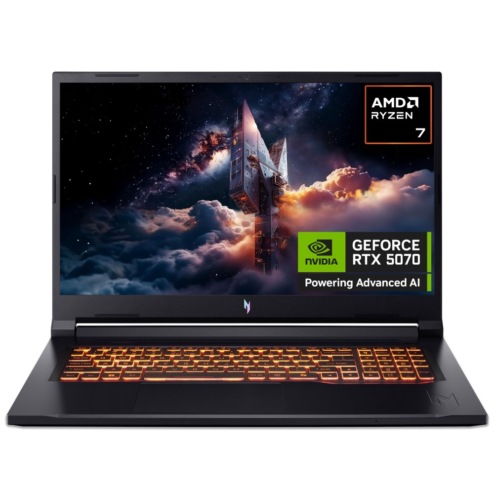 Acer Nitro V 17 AI ANV17-41 | Ryzen 7 260 | 16GB | 1TB NVMe | RTX 5070 | 17.3" FHD | Win 11